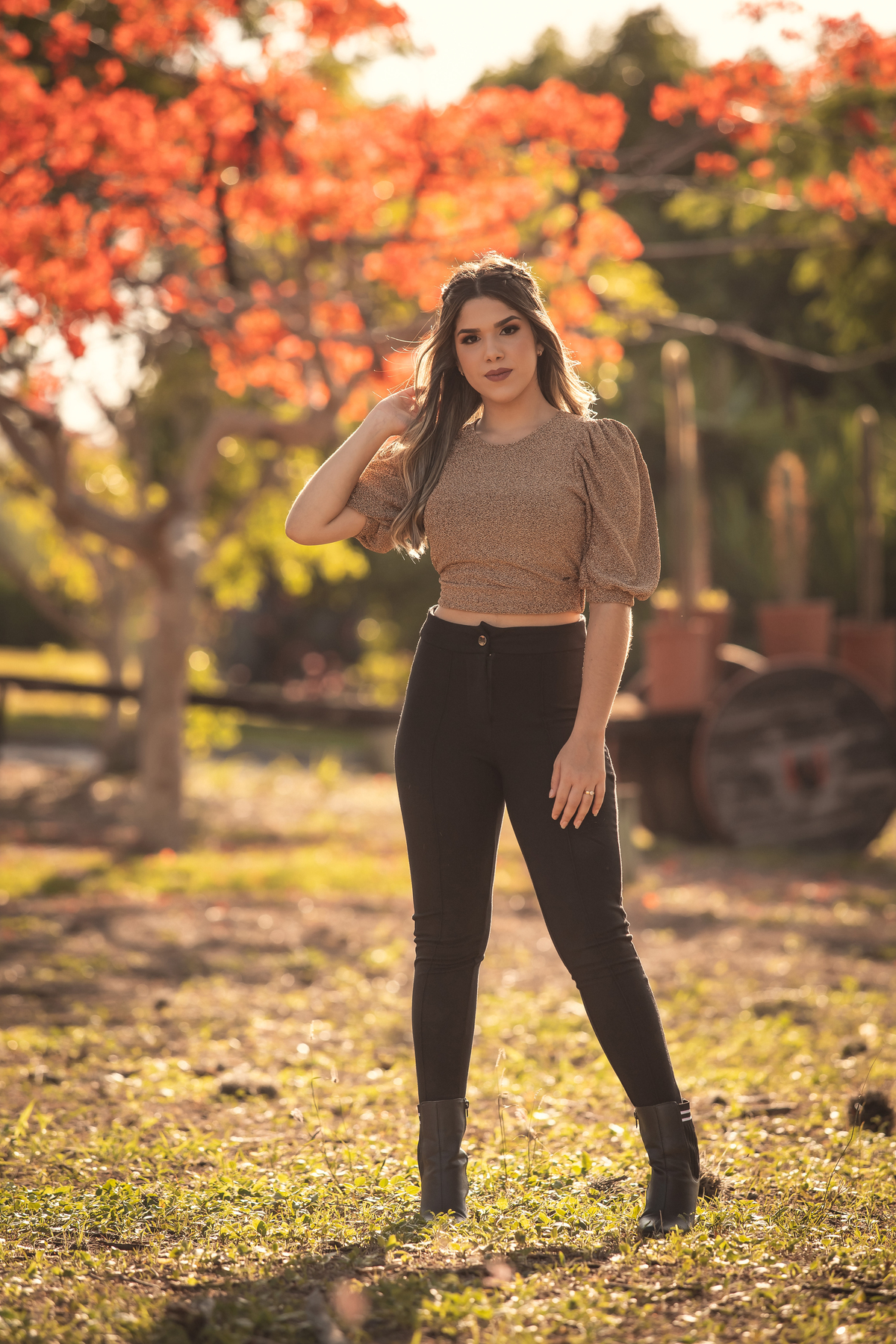 Ensaio Debutante na Fazenda Santa Fé!