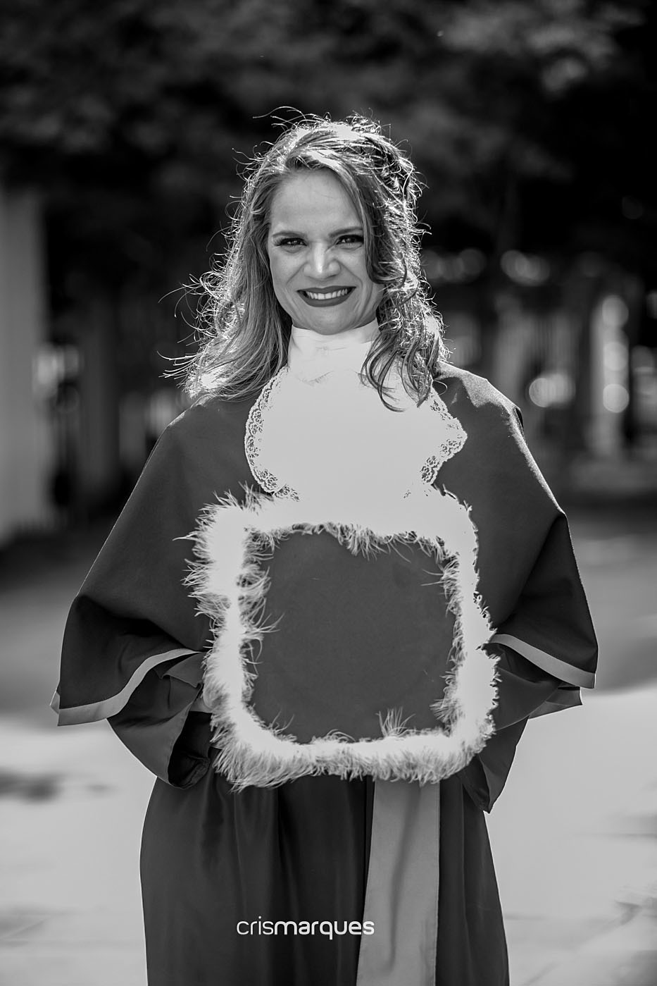 Fotografia de Formatura em Preto e Branco