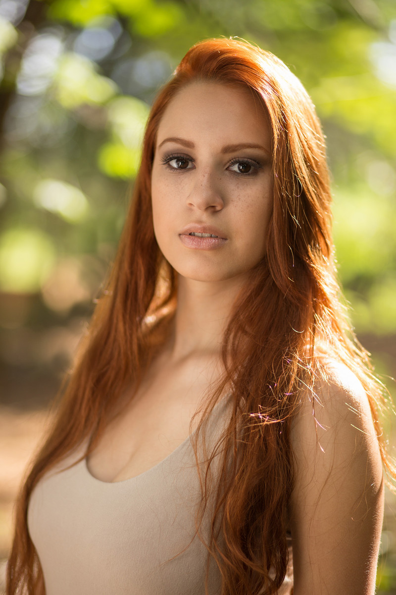 Ensaio fotográfico feminino bucólico