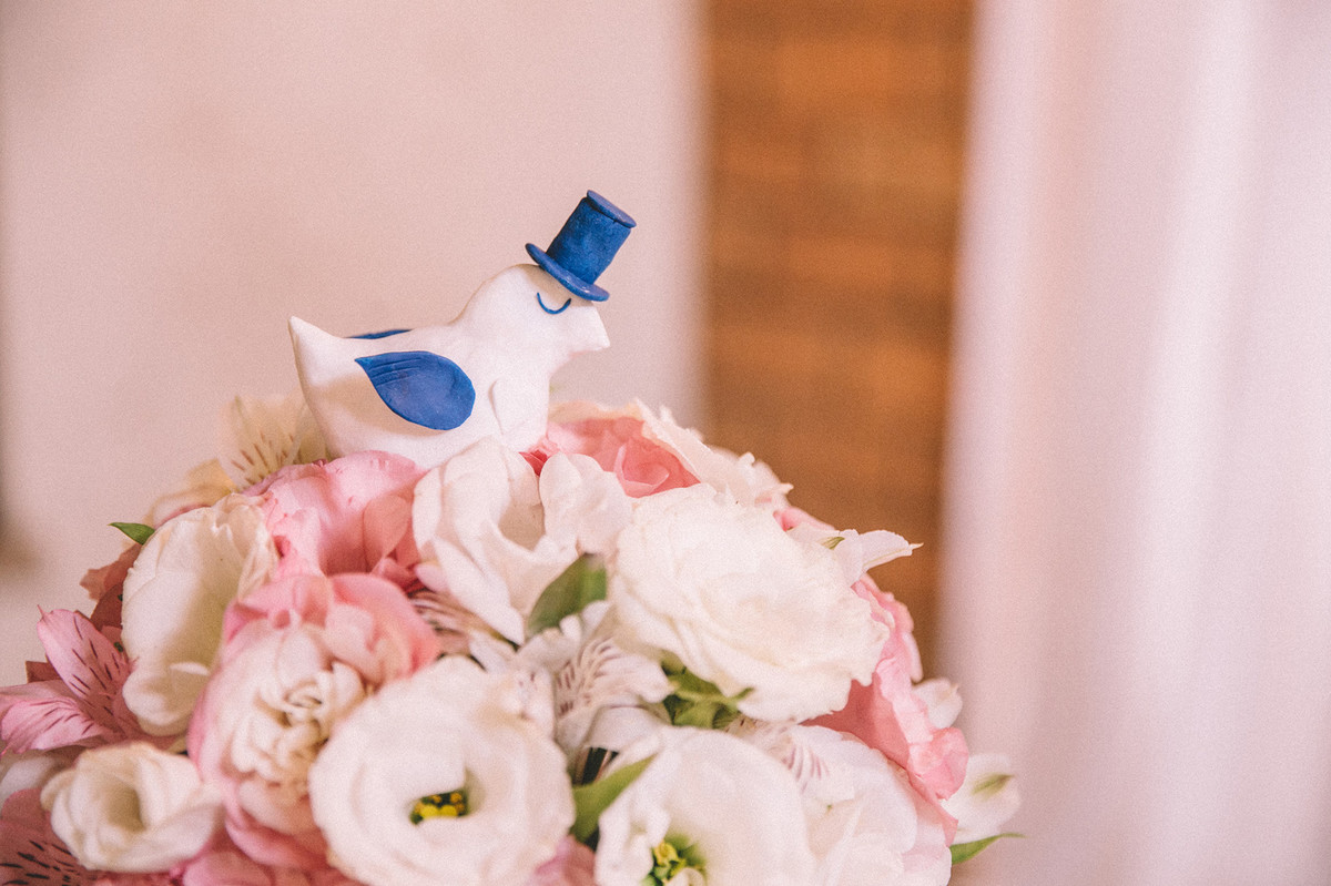 Casamento Aline e Gabriel Brasília - DF Pombinhos decoração vintage de casamento de dia ao ar livre