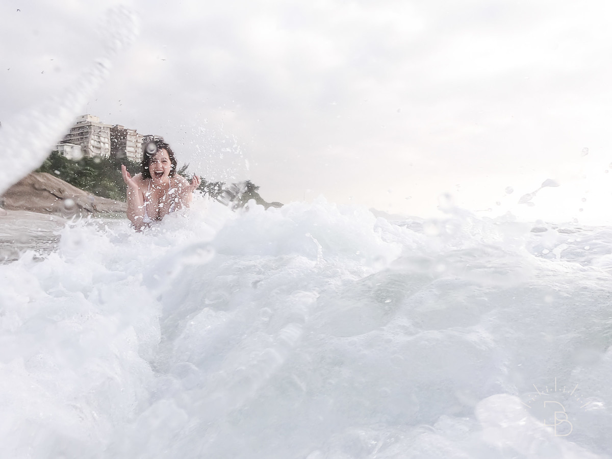 ensaio feminino na agua 