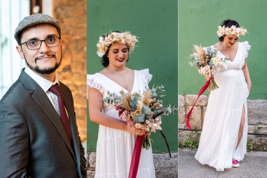 detalhes noivos casamento de dia rio de janeiro