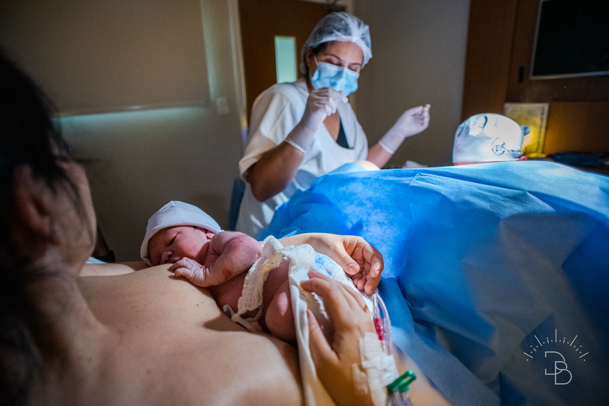 Fotografia de Parto Nascimento do Arthur