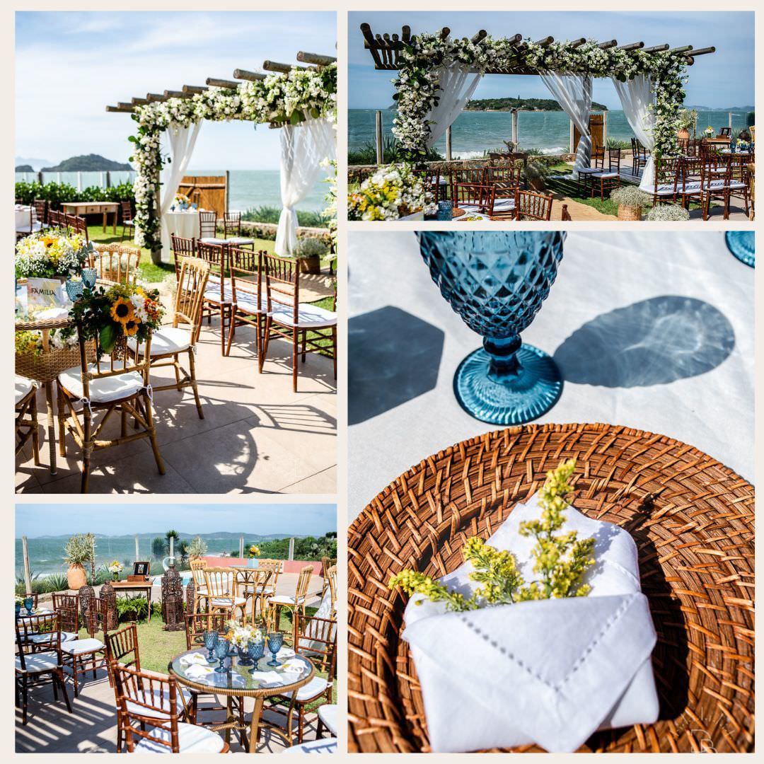 decoracao casamento ao ar livre em buzios