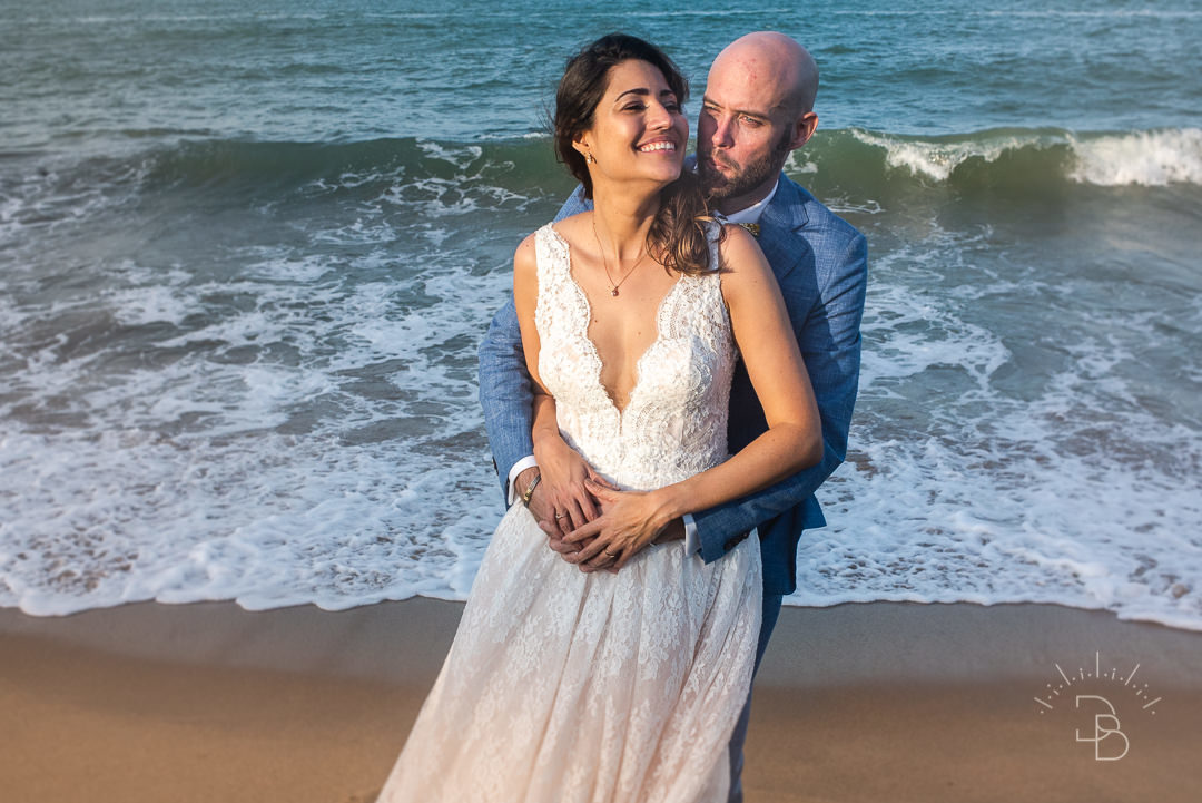 retratos noivos casamento intimista na praia em buzios