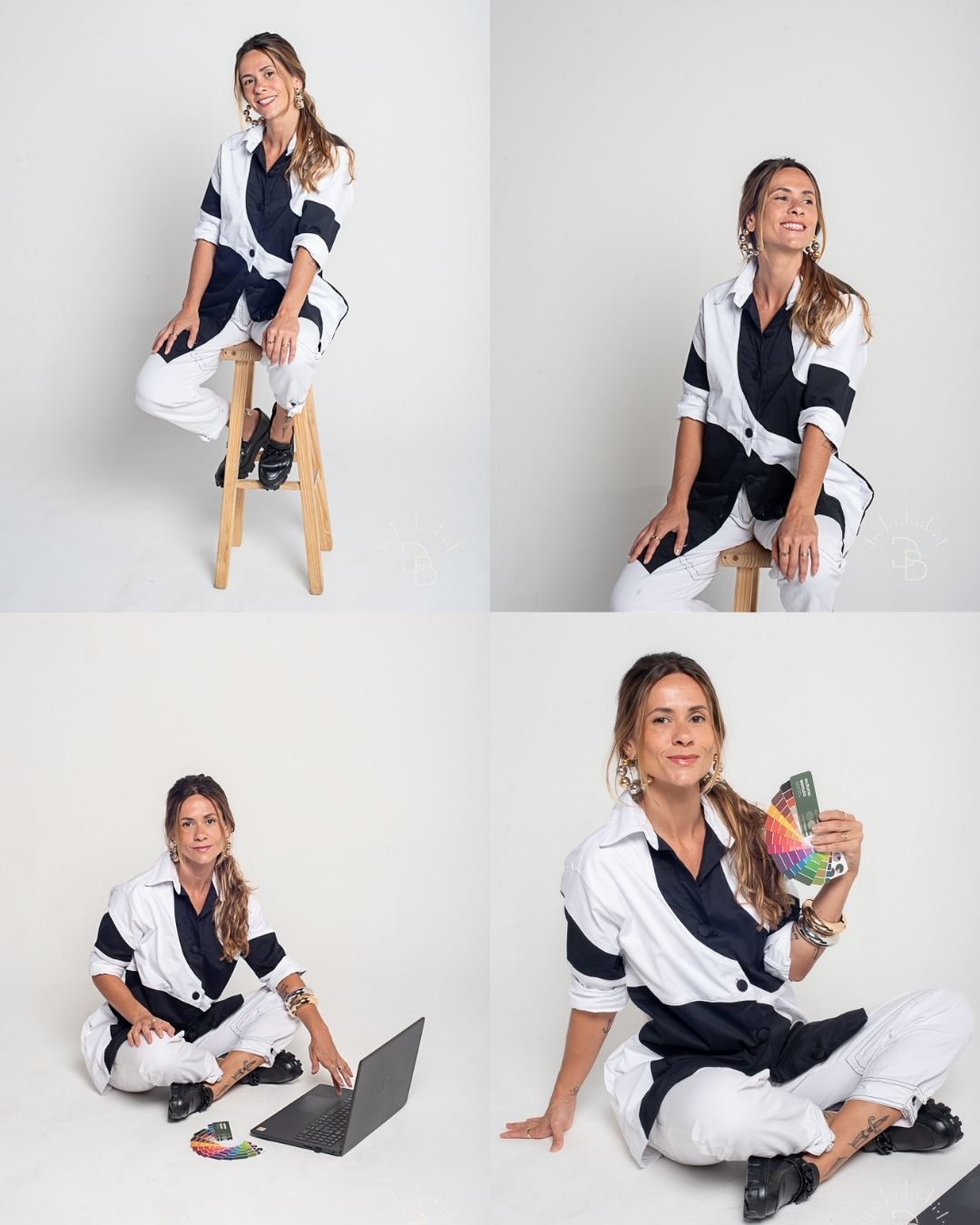 ensaio corporativo em estudio