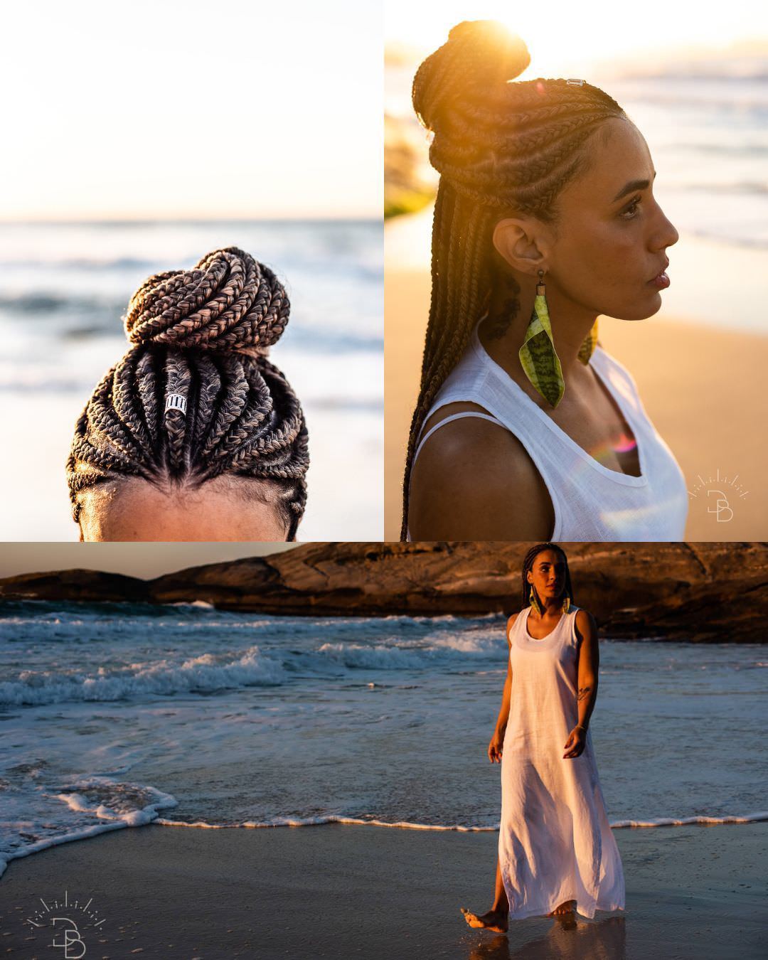 ensaio feminino amanhecer praia ipanema