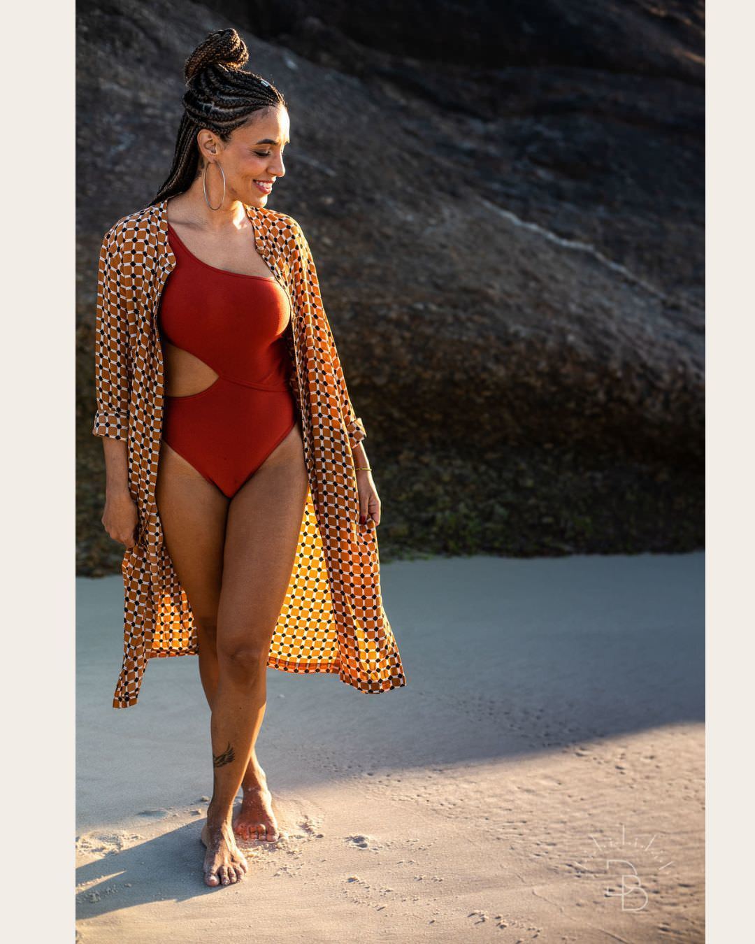 ensaio feminino amanhecer praia ipanema