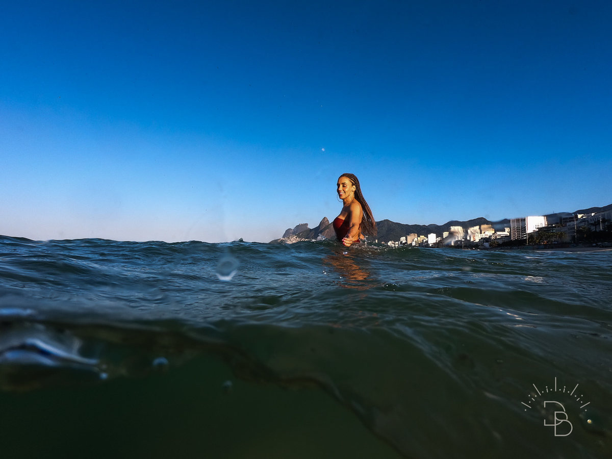 ensaio na praia de ipanema arpoador