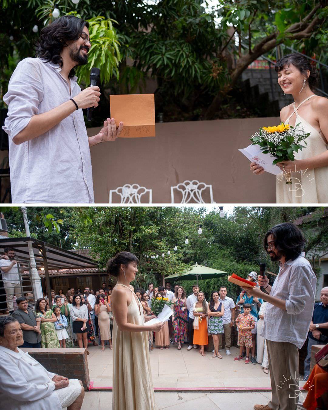 cerimonia Casamento Intimista ao ar livre