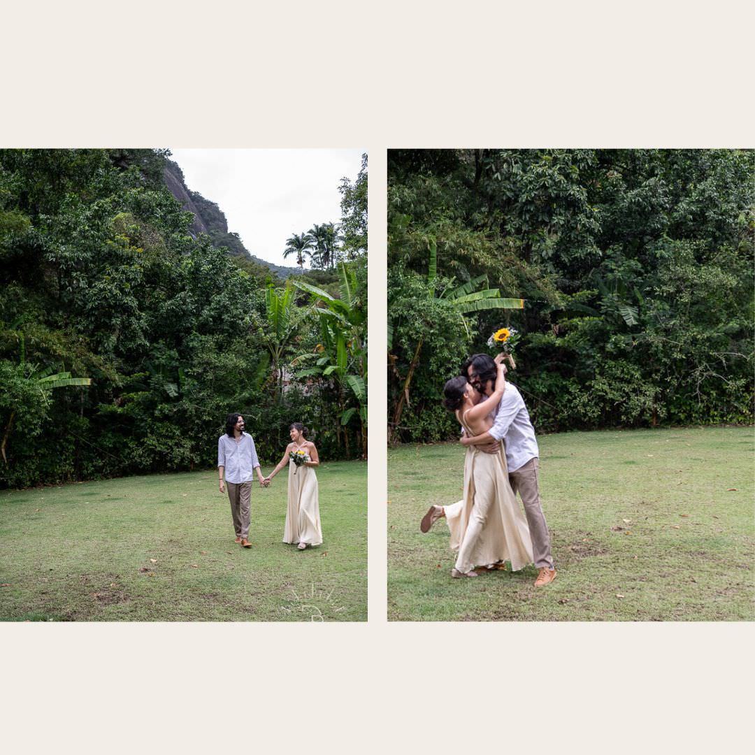 noivos Casamento Intimista 