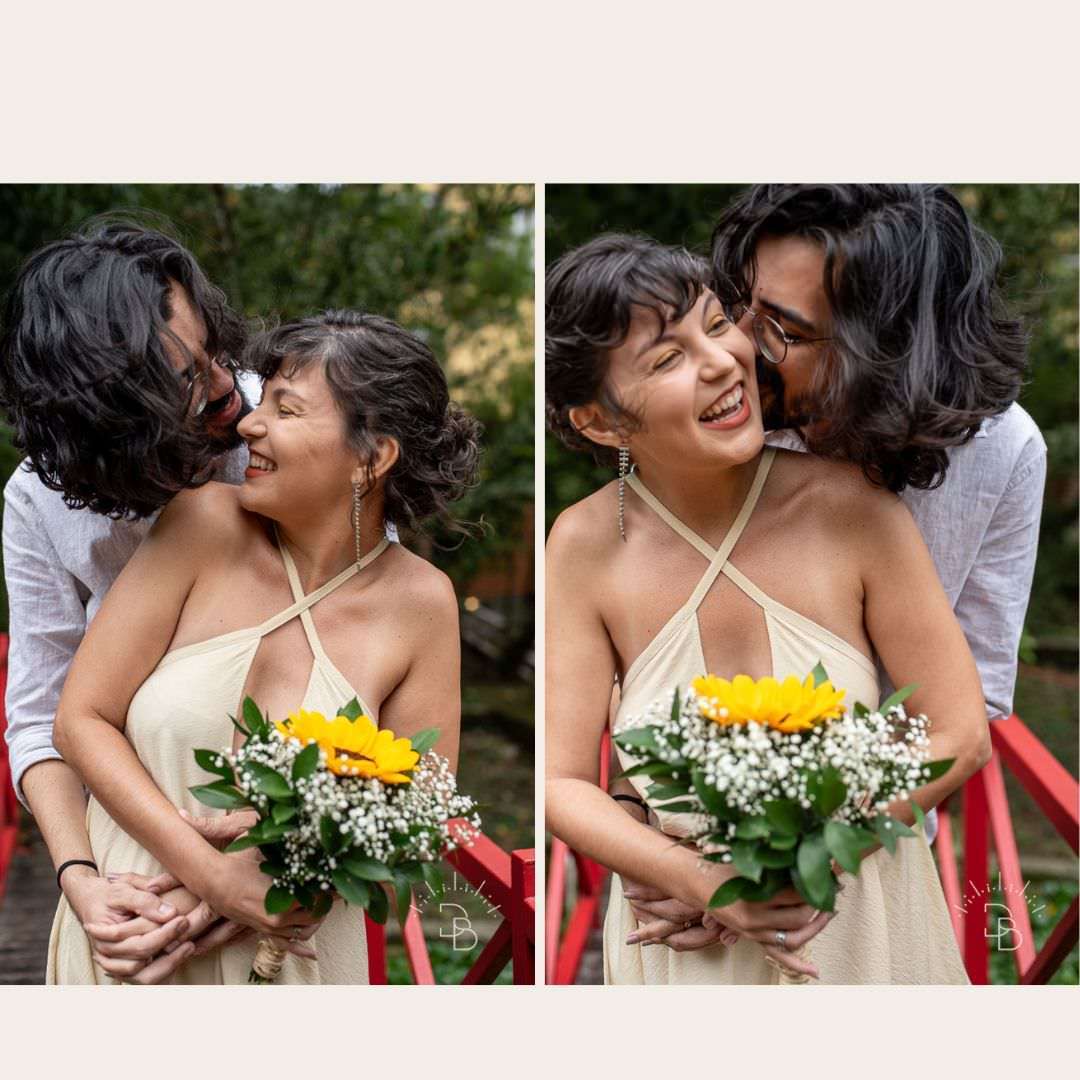 retratos noivos Casamento Intimista canto do alto