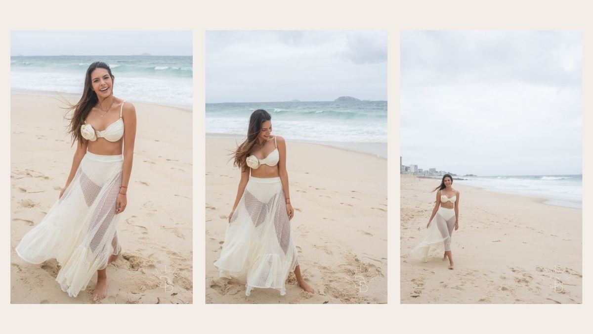 retrato da noiva em ensaio pre casamento praia rj