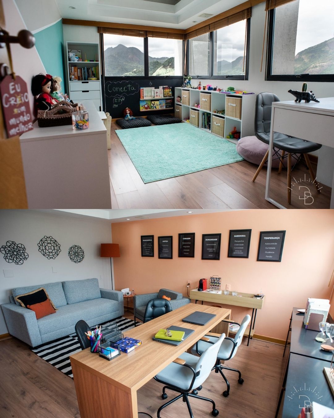 Ensaio Corporativo de espaço de psicologia