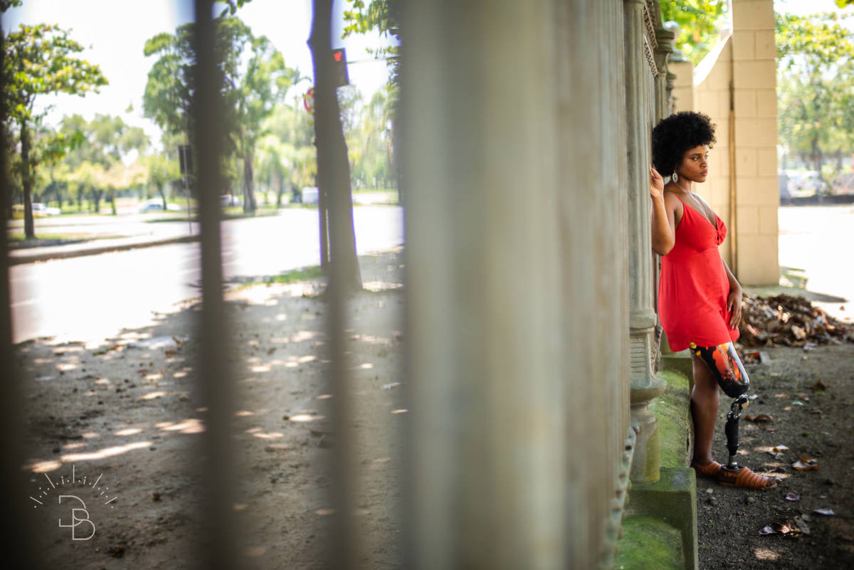 Ensaio Feminino atleta paralimpica