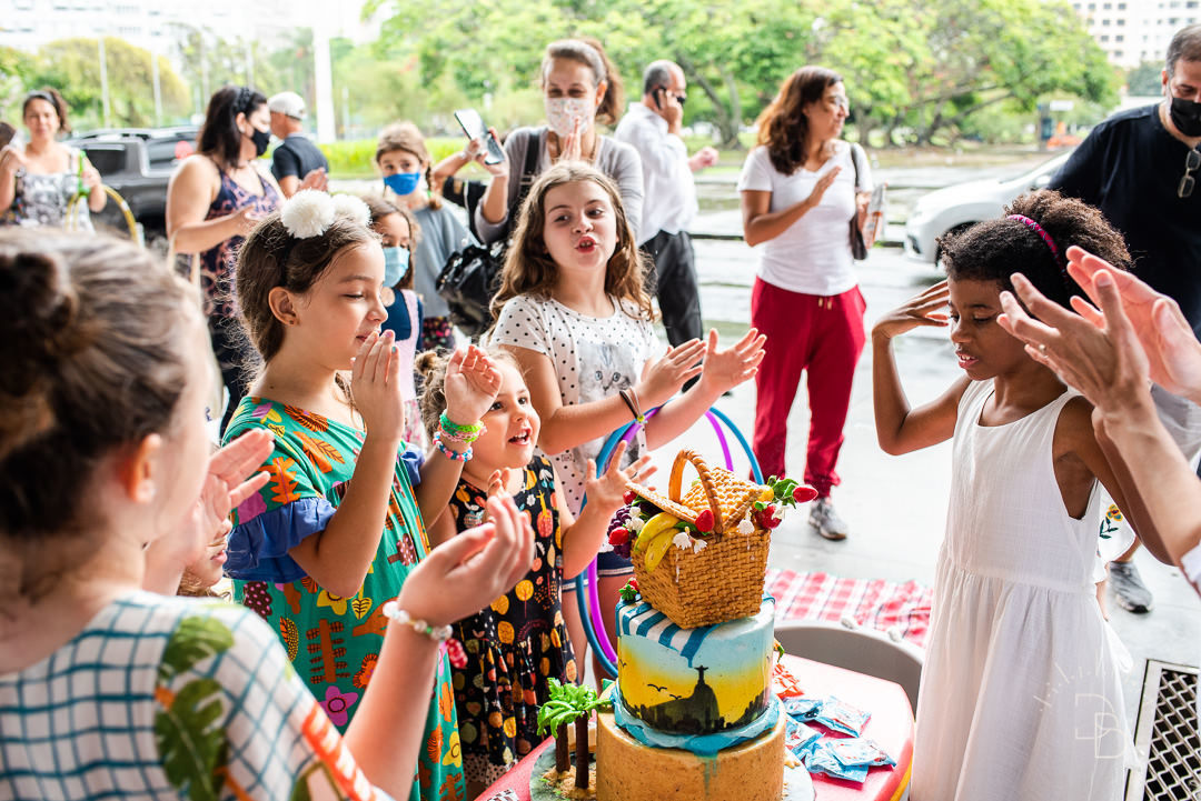 fotografia Aniversário Infantil ao ar livre