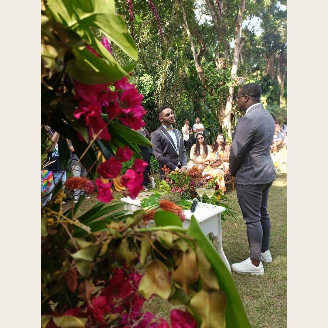 casamento gay ao ar livre rj