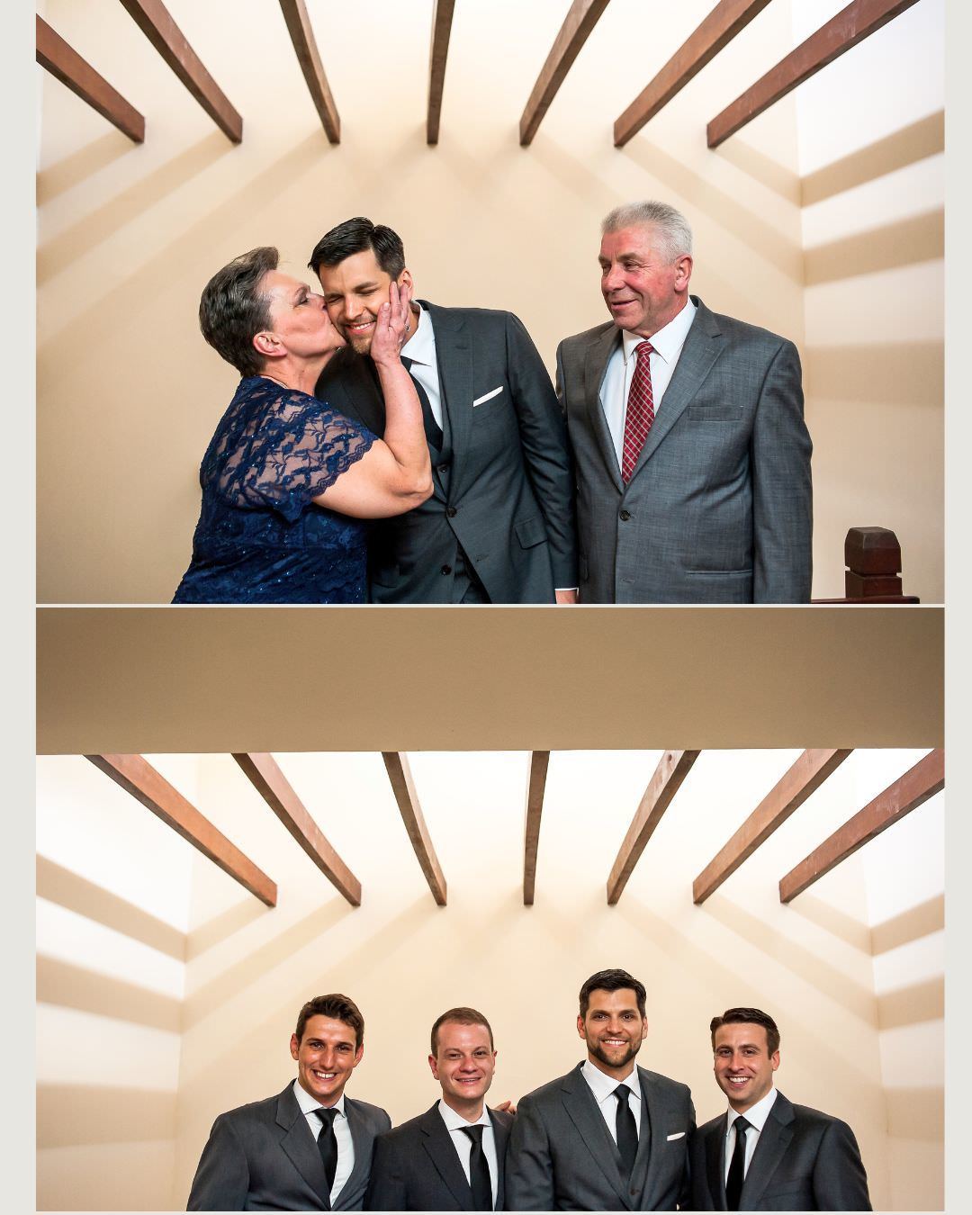 making of do noivo com a familia