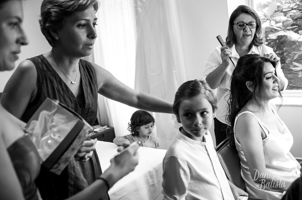 preparativos da noiva no hotel no leme