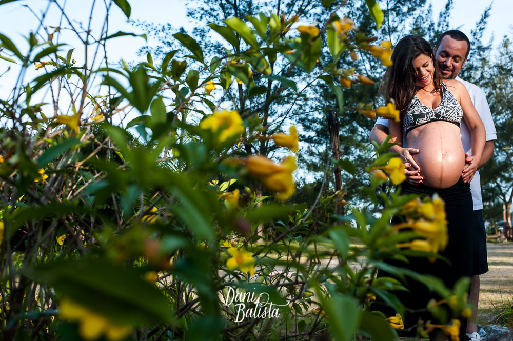 ensaio fotografico de gestante no grumari beach garden