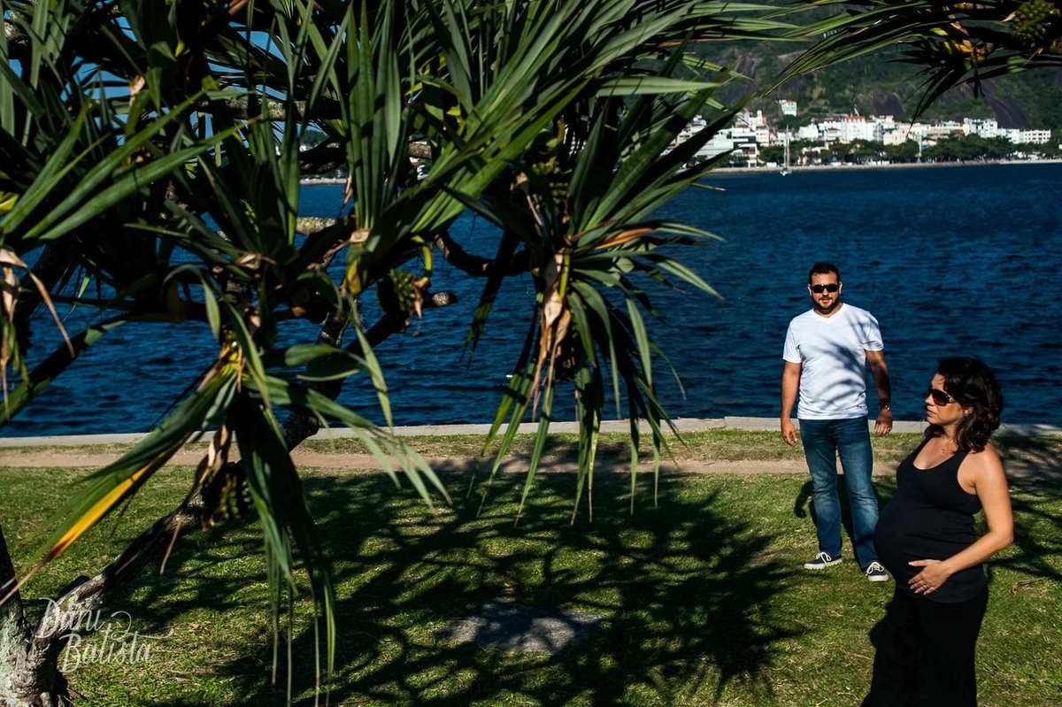 futuros papais durante ensaio fotografico de gestante aterro do flamengo rio de janeiro