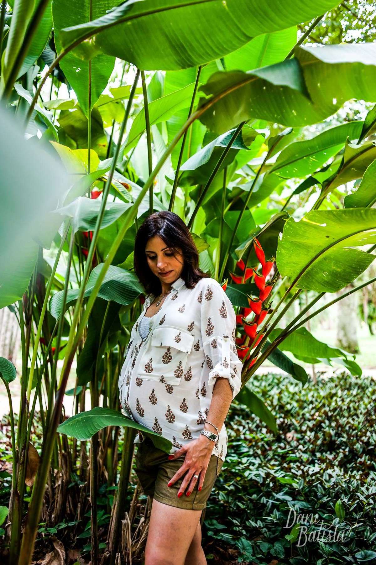 ensaio de gestante de dia ao ar livre  no rio de janeiro