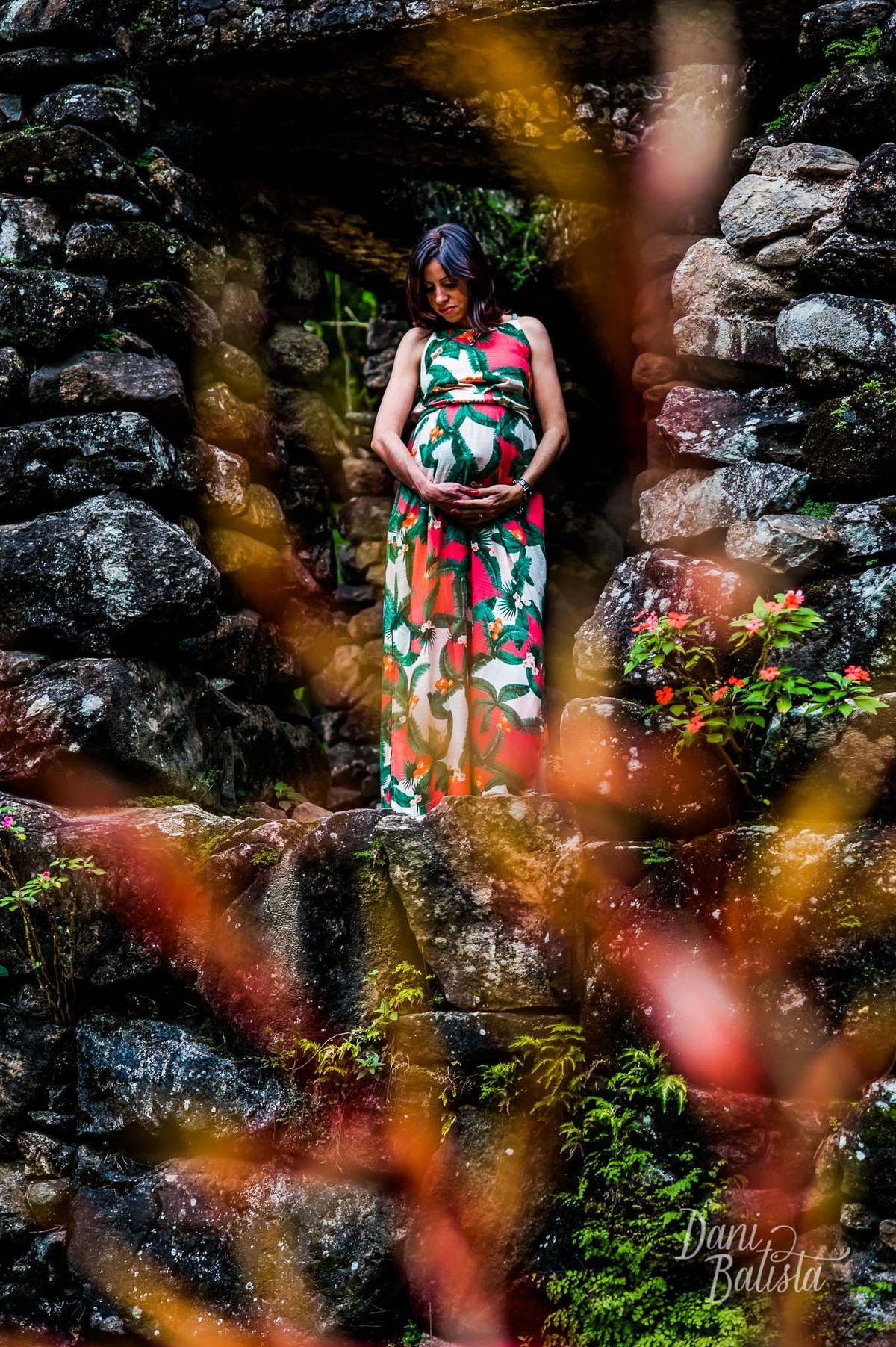 ensaio fotográfico de gestante ao ar livre  no rio de janeiro