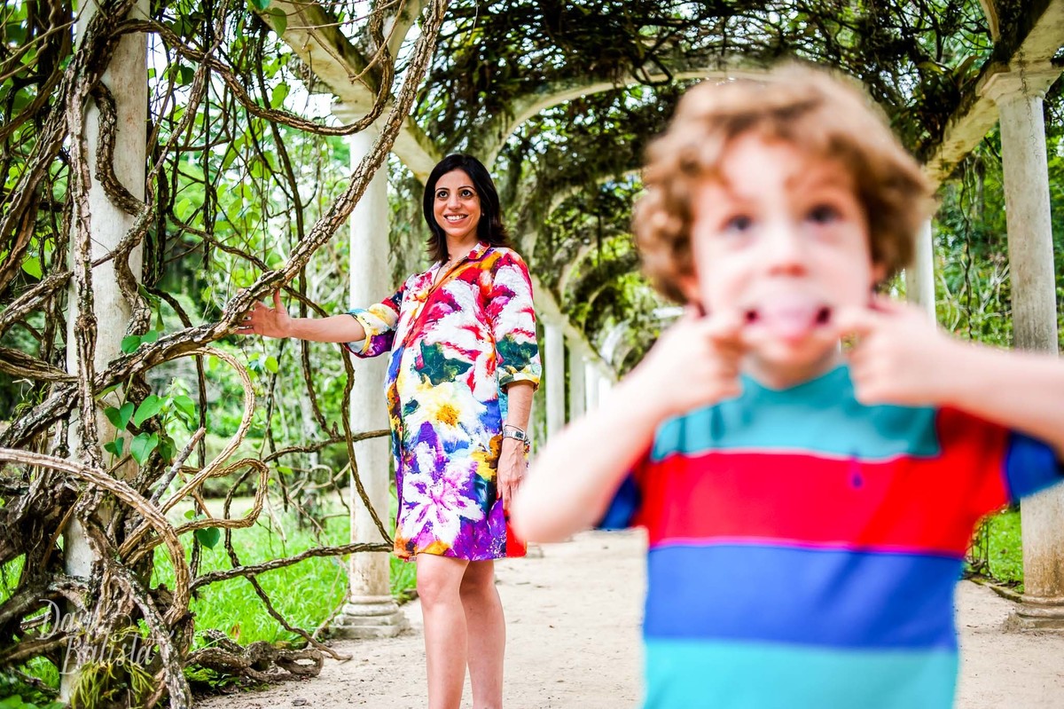 ensaio de gestante no jardim botanico