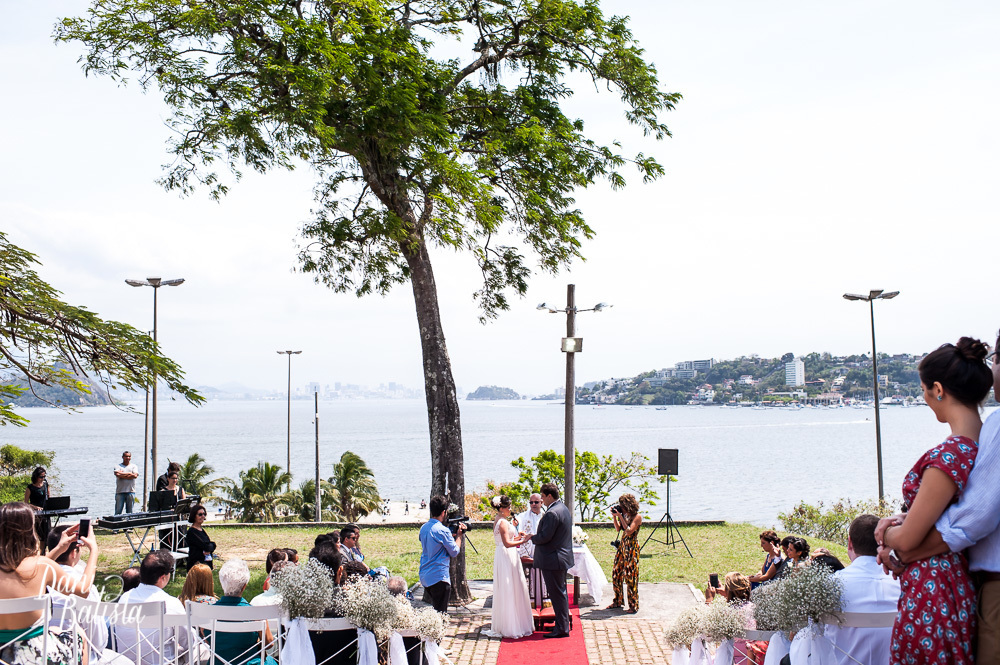 cerimonia de casamento ao ar livre de dia niteroi