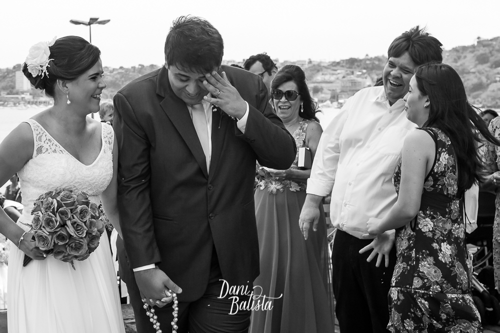 saida dos noivos casamento ao ar livre de dia niteroi