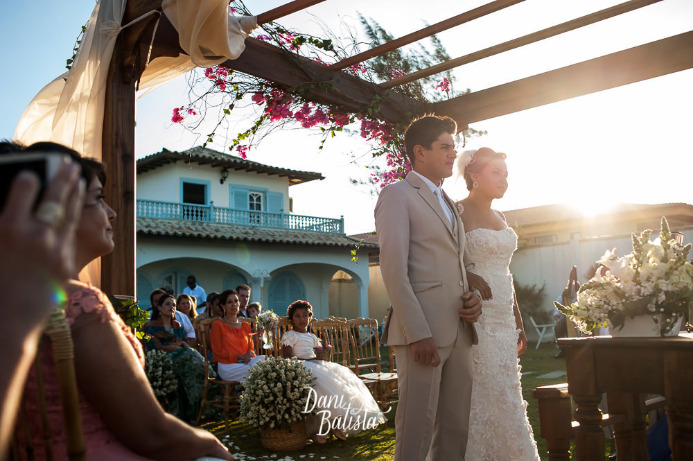 cerimônia de casamento ao ar livre em buzios