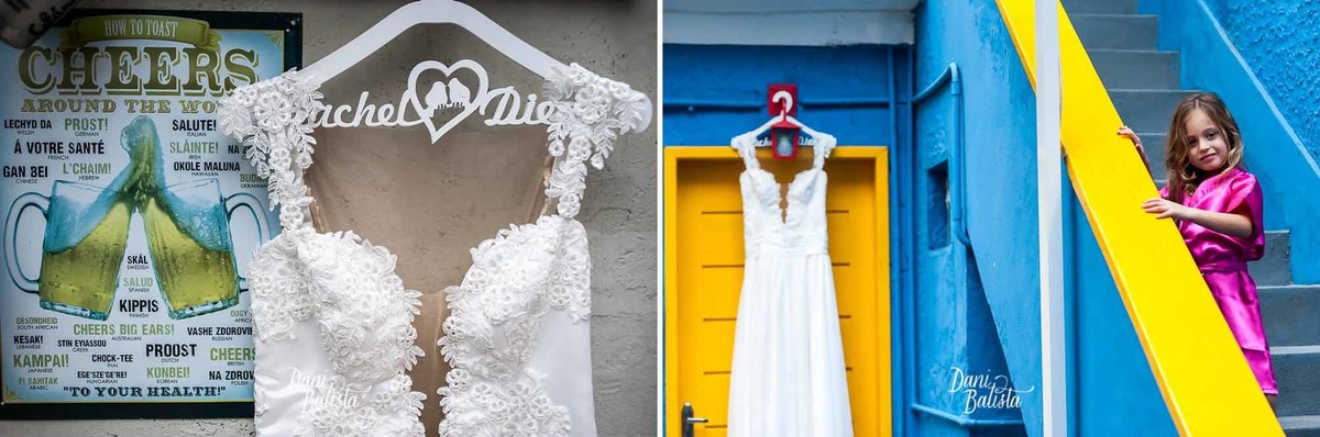 making of do noiva em hostel  detalhe do vestido de noiva casamento no samba 