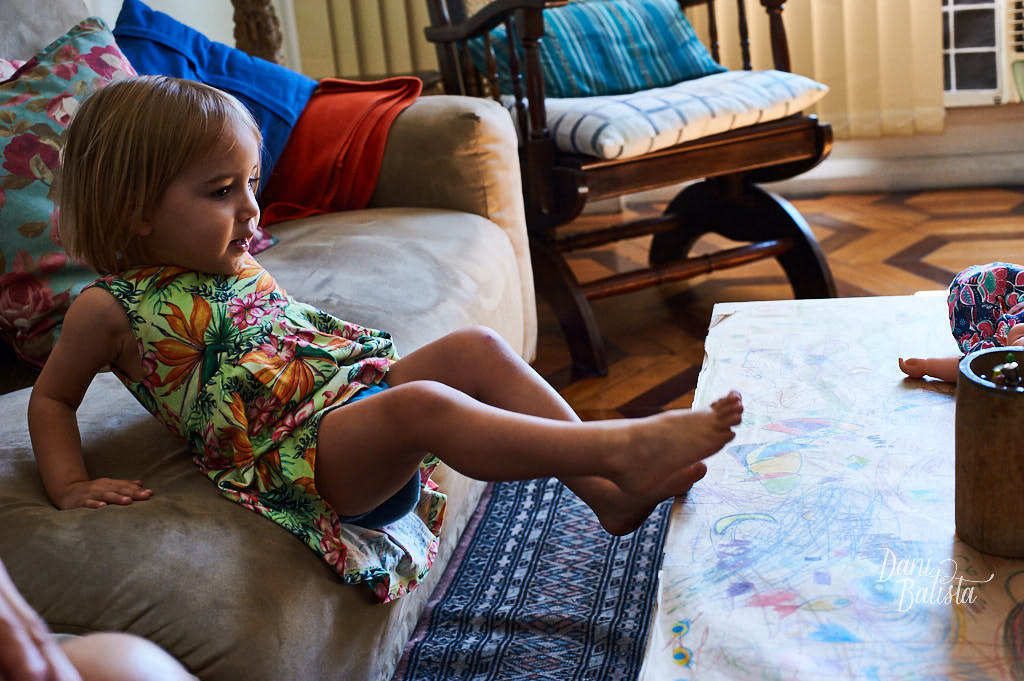 Fotografia lifestyle de Familia em casa