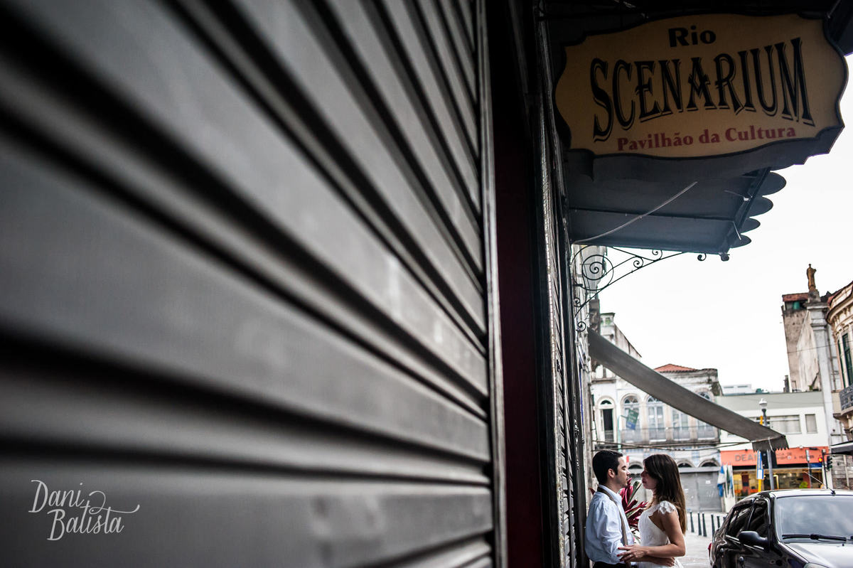 Ensaio Pós Casamento na rua do Lavradio