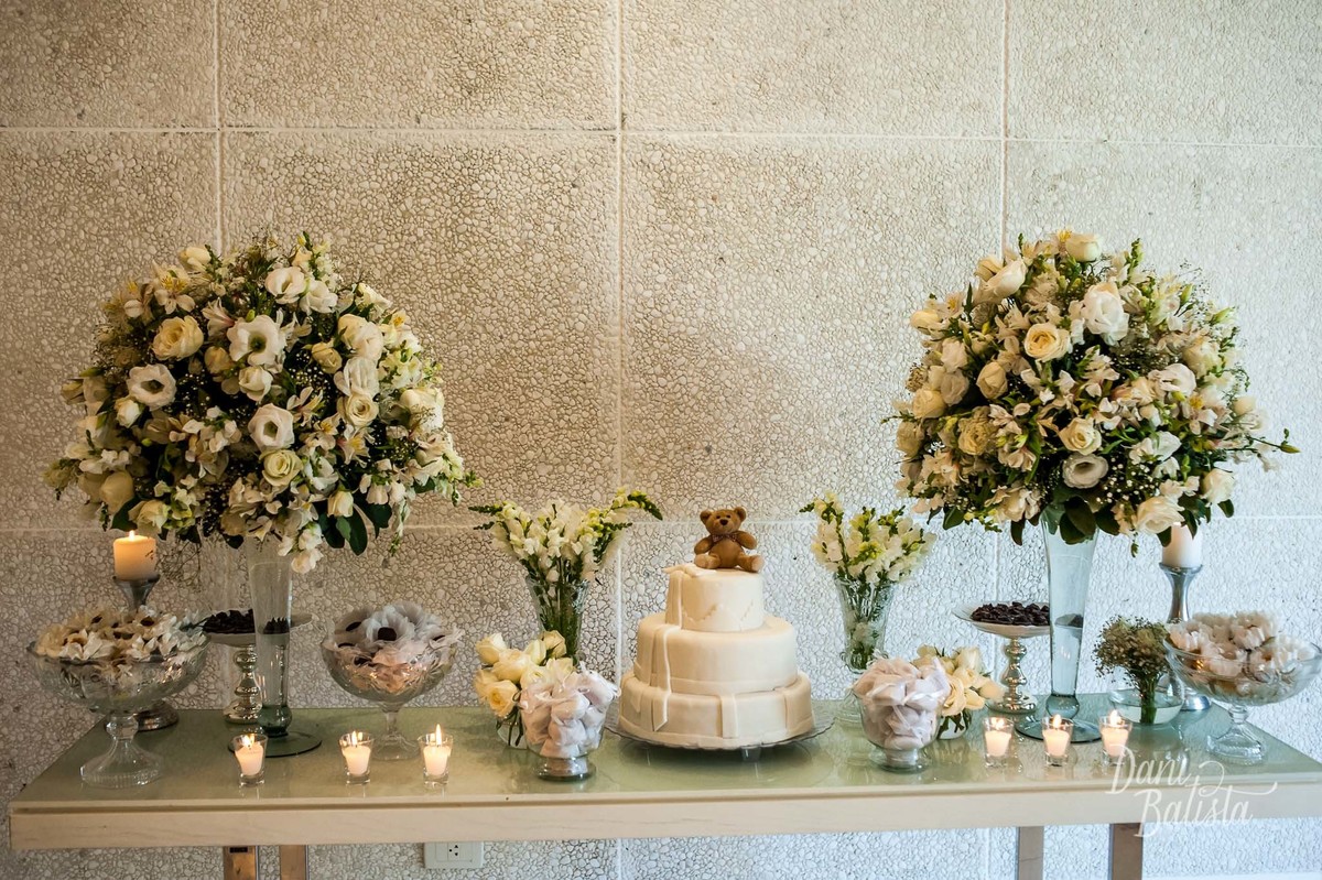 mesa de doces do batizado rj