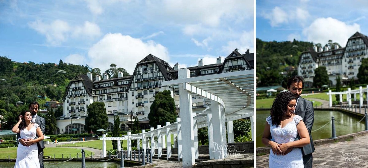 ensaio pós casamento Palácio Quitandinha