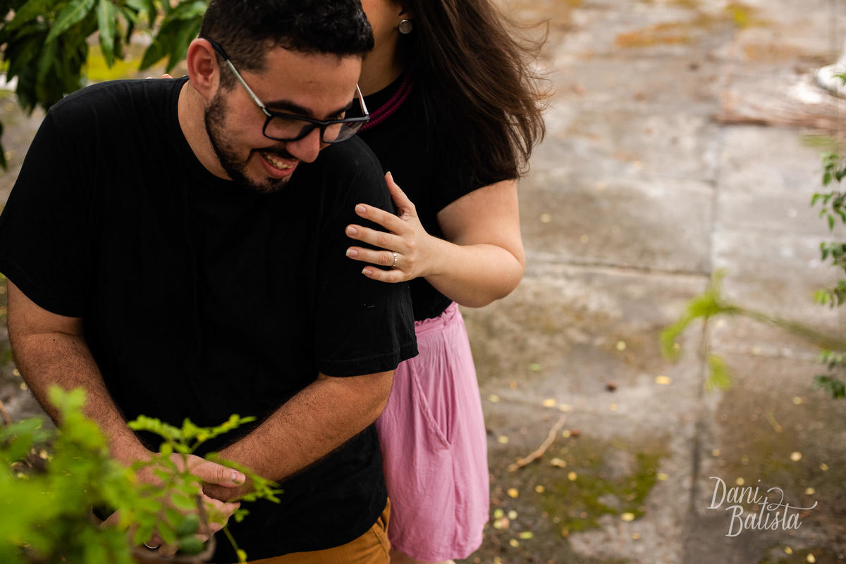 Ensaio fotográfico de Casal em Casa