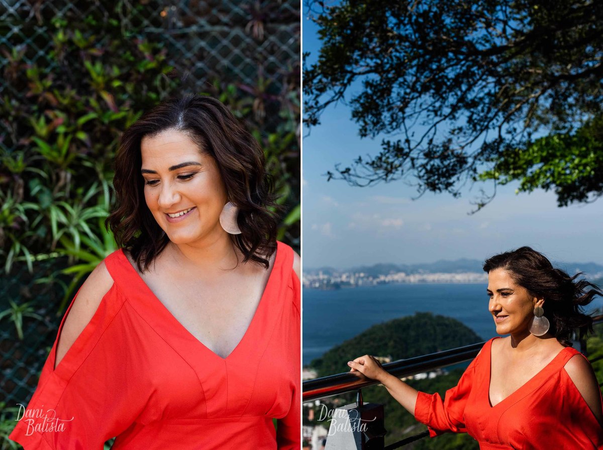 Ensaio Fotografico Feminino cartão postal Pão de Açúcar