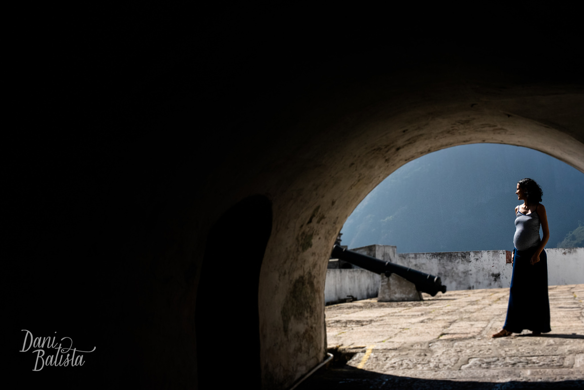 ensaio fotografico de gestante Fortaleza Santa Cruz niteroi