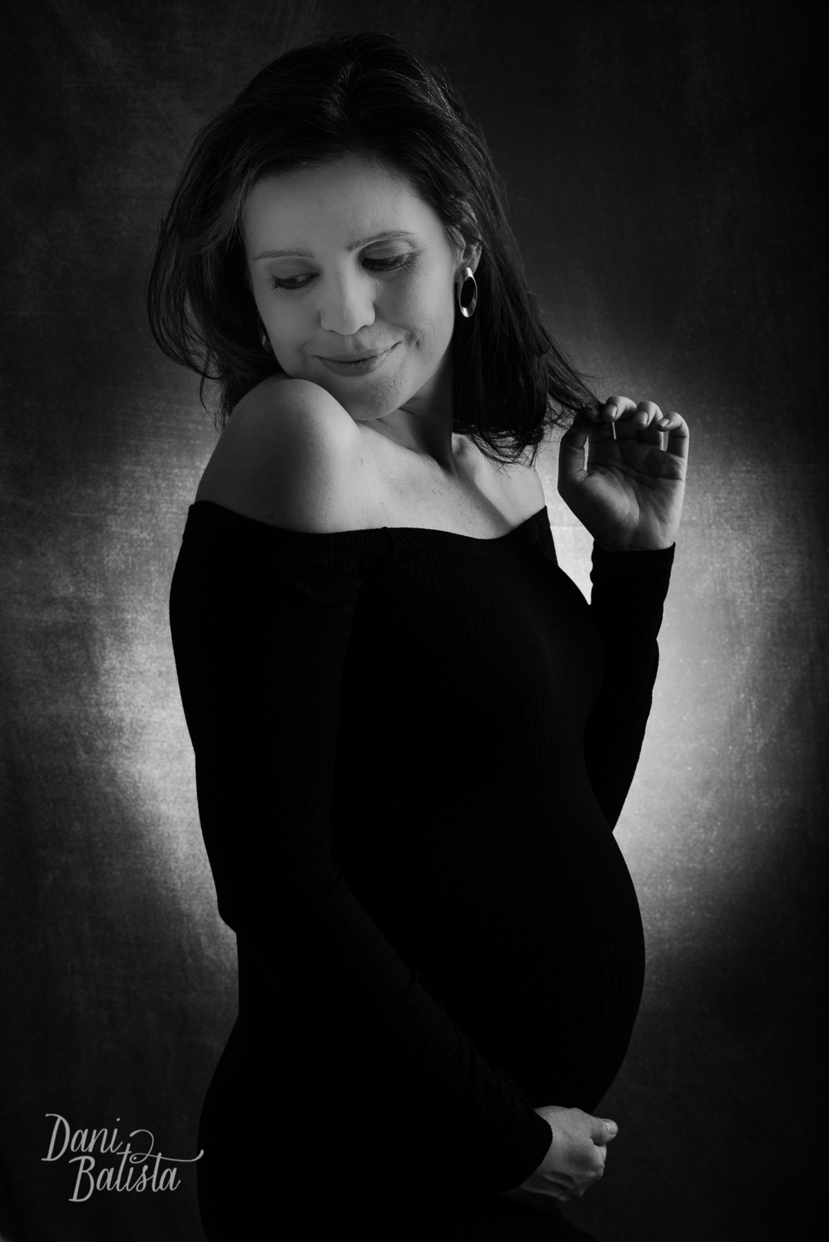 Ensaio de fotos de Gestante em Estúdio