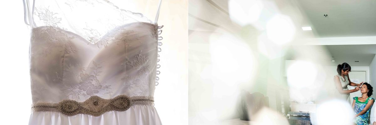 detalhes vestido de noiva um ombro só making of da noiva hotel mercure niteroi