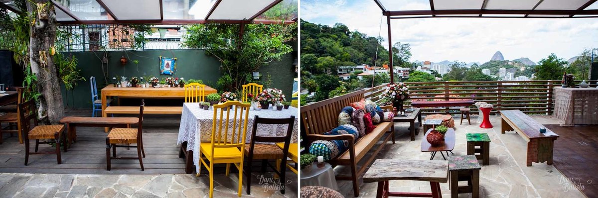 decoracao casamento de dia em casa santa teresa