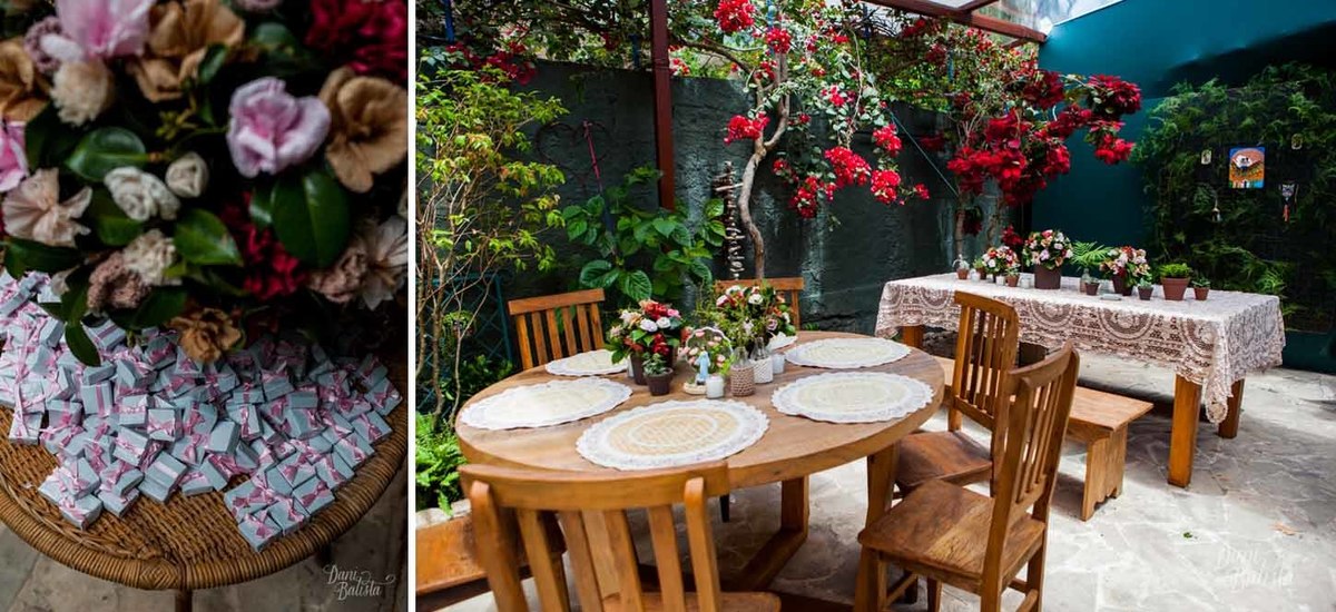decoracao de casamento em casa ao ar livre em santa teresa