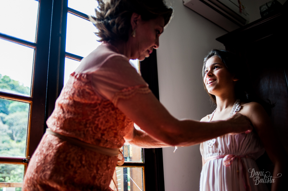 preparativos da noiva em casa