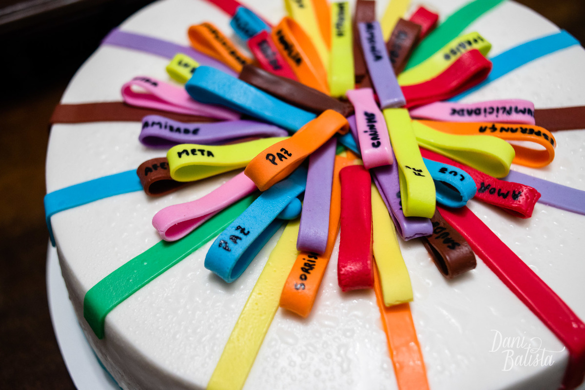 bolo 
Batizado na Umbanda