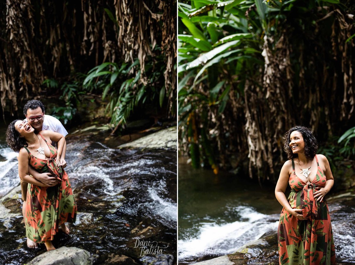 Ensaio Gestante no rio, RJ