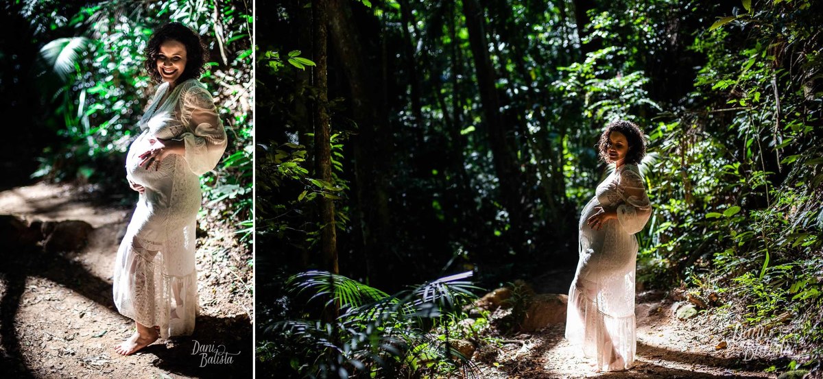 Ensaio Gestante na Floresta da Tijuca