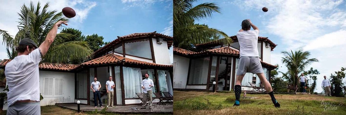 making of do noivo com padrinhos buzios