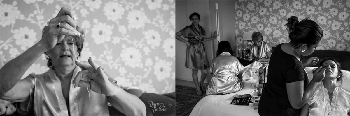 making of da noiva com mãe e sogra casamento em buzios