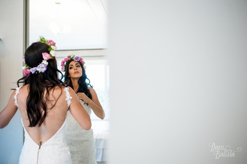 vestido de noiva decote nas costas  casamento de dia em buzios